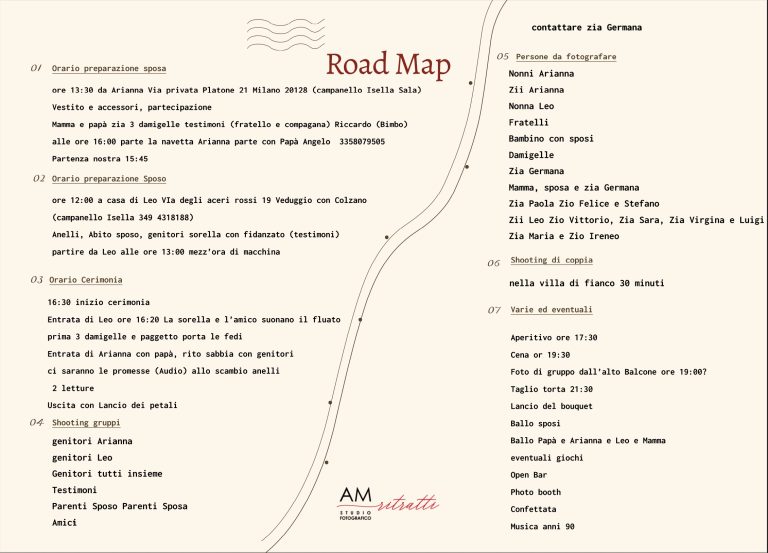 “Road Map Fotografica: Senza Ritardi, Solo Ricordi Perfetti”