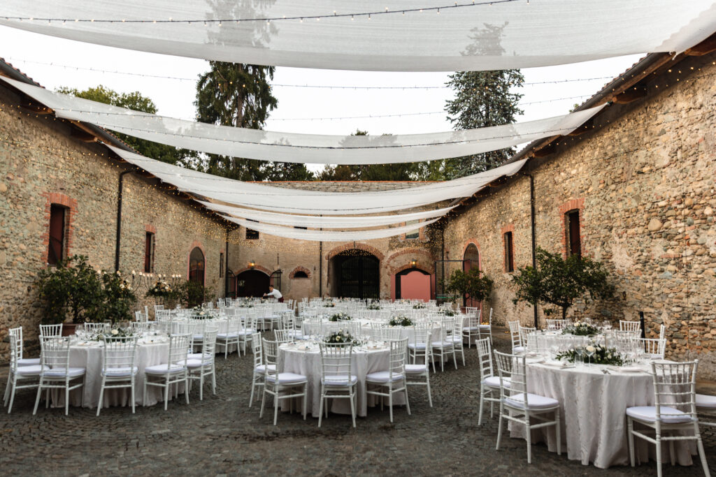 Il luogo del ricevimento Le 5 Frecce