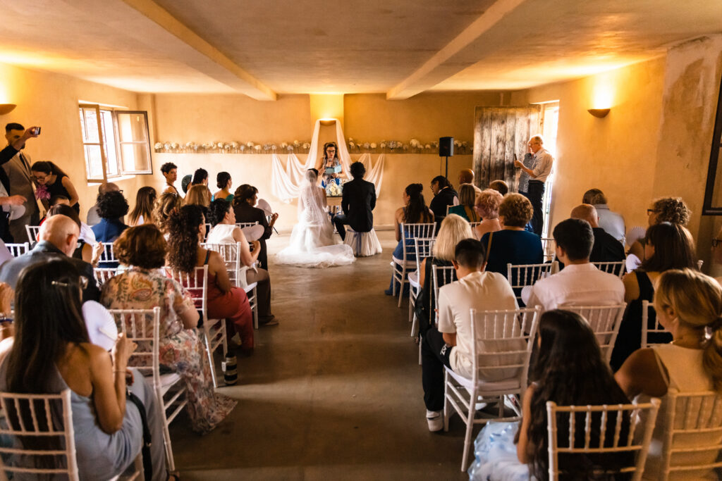 Cerimonia rito civile a Torre Valgorrera