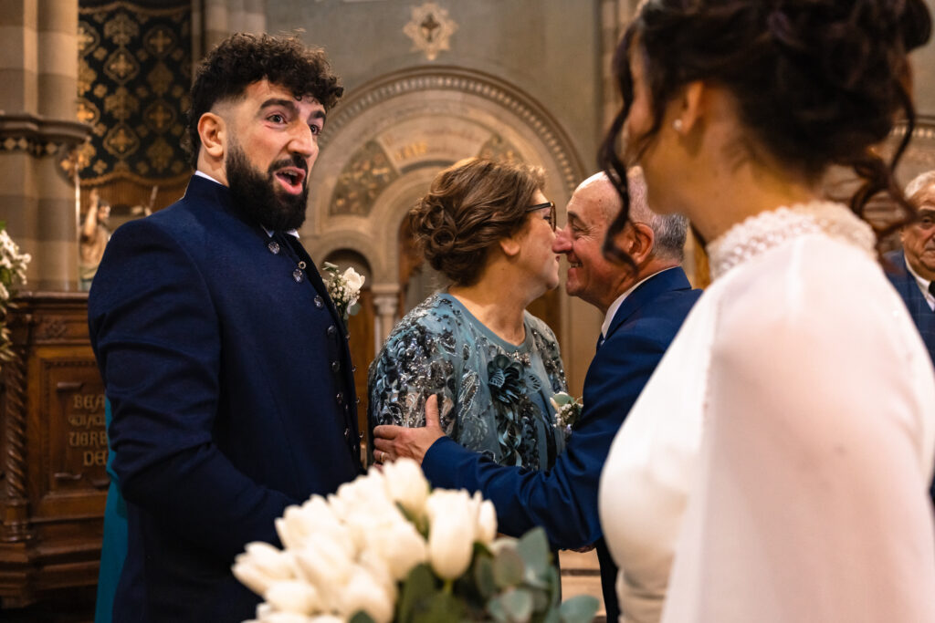 Lo sguardo dello sposo 