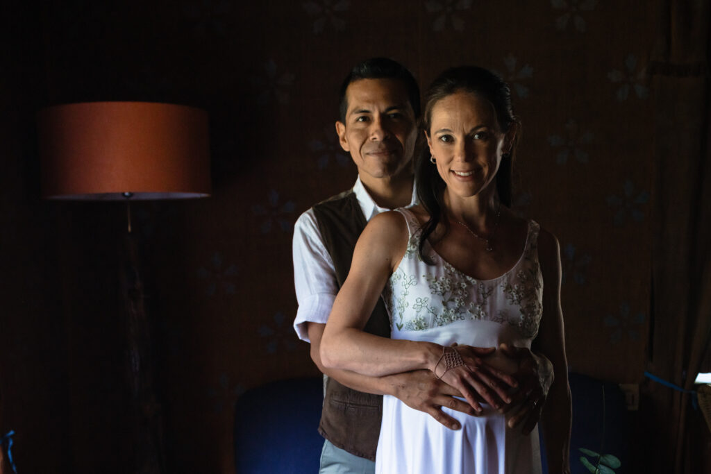 Un momento di Ritratto degli sposi in baita