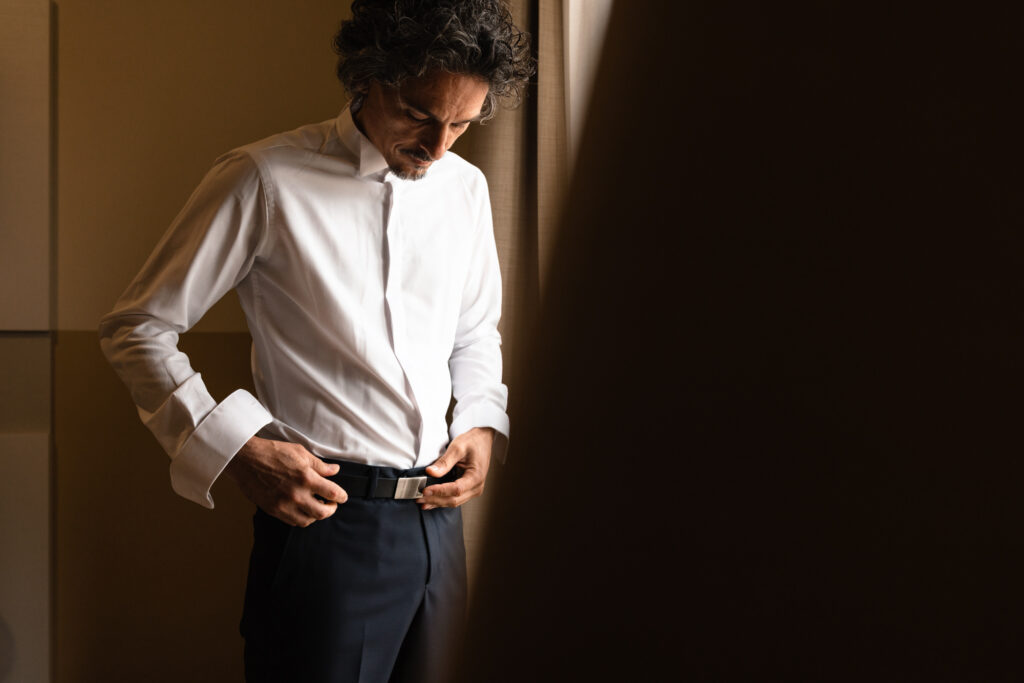 Particolare della preparazione di Saimon